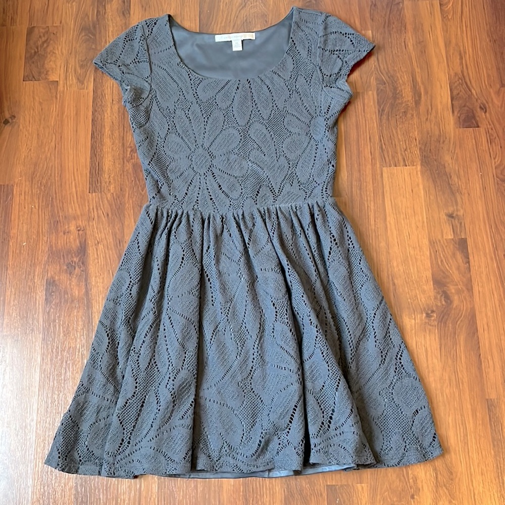 Lauren Conrad XS gray dress